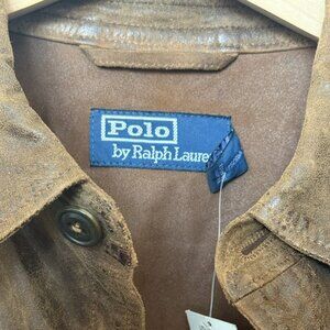 Ralph Lauren Leather Utility Shirt